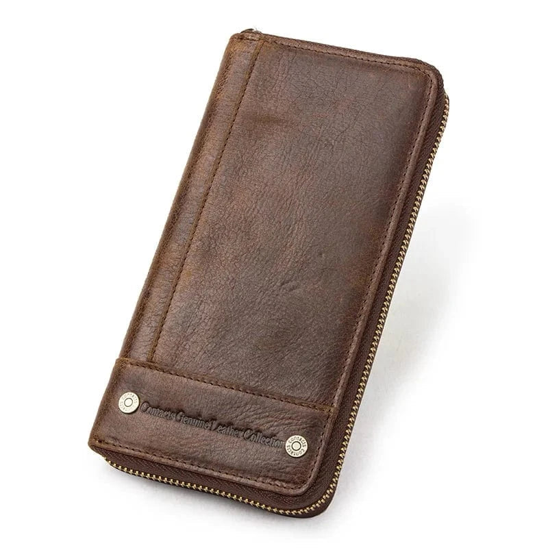 Portefeuille Homme Luxe｜La Casa Du Cuir Café / Cuir
