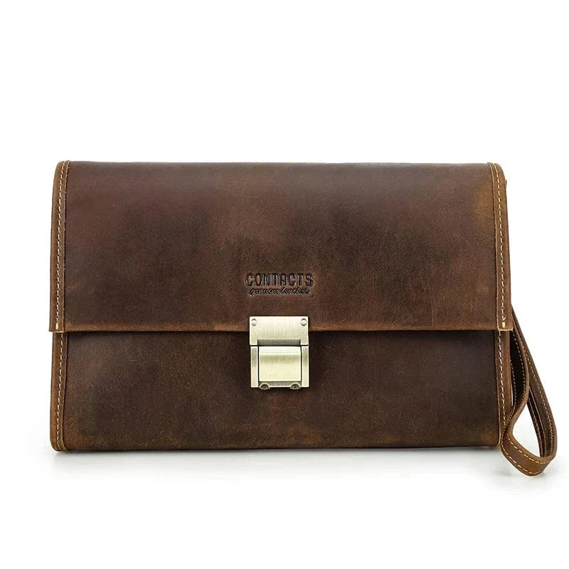 Portefeuille Homme Personnalisé｜La Casa Du Cuir Café / Cuir