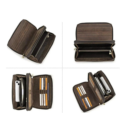 Portefeuille Luxe Homme｜La Casa Du Cuir Café / Cuir