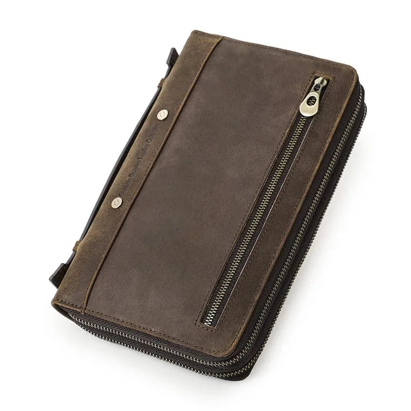 Portefeuille Luxe Homme｜La Casa Du Cuir Café / Cuir