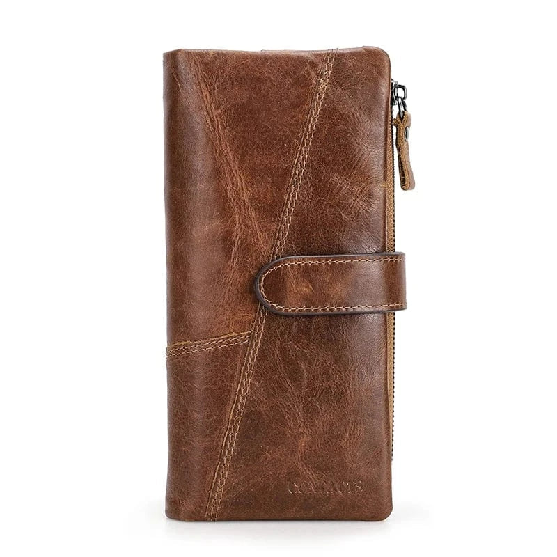 Portefeuille Noir Homme｜La Casa Du Cuir Marron L / Cuir