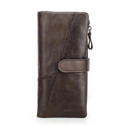 Portefeuille Noir Homme｜La Casa Du Cuir Café L / Cuir