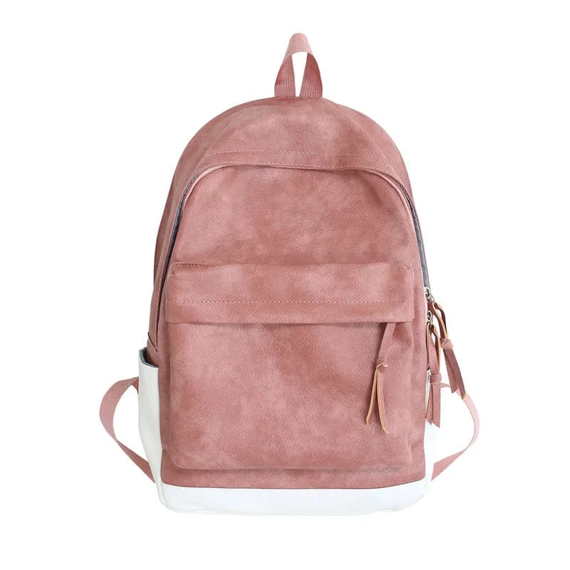 Sac à Dos Ordinateur Femme Arielle | La Casa du Cuir Rose / Cuir Vegan / Unisex sac à dos ordinateur