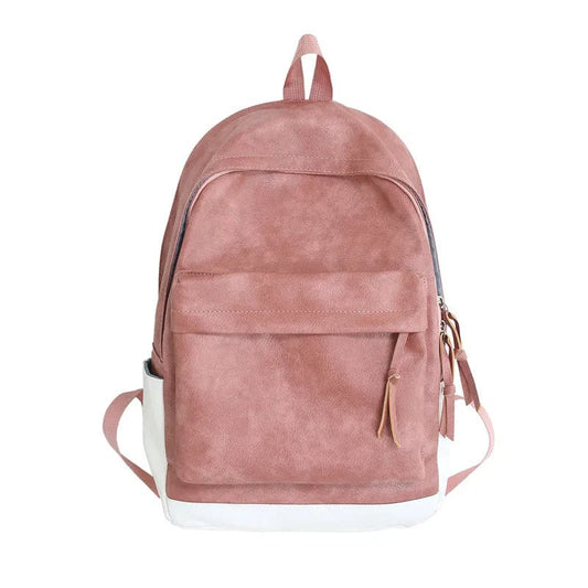 Sac à Dos Ordinateur Femme Arielle | La Casa du Cuir Rose / Cuir Vegan / Unisex sac à dos ordinateur