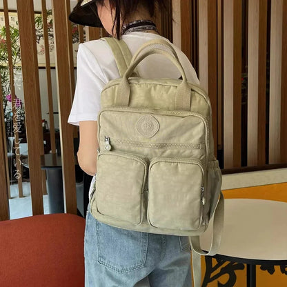 Sac a Dos Collégiens Léo | La Casa du Cuir Jaune / 14 Pouces / Nylon Oxford sac à dos