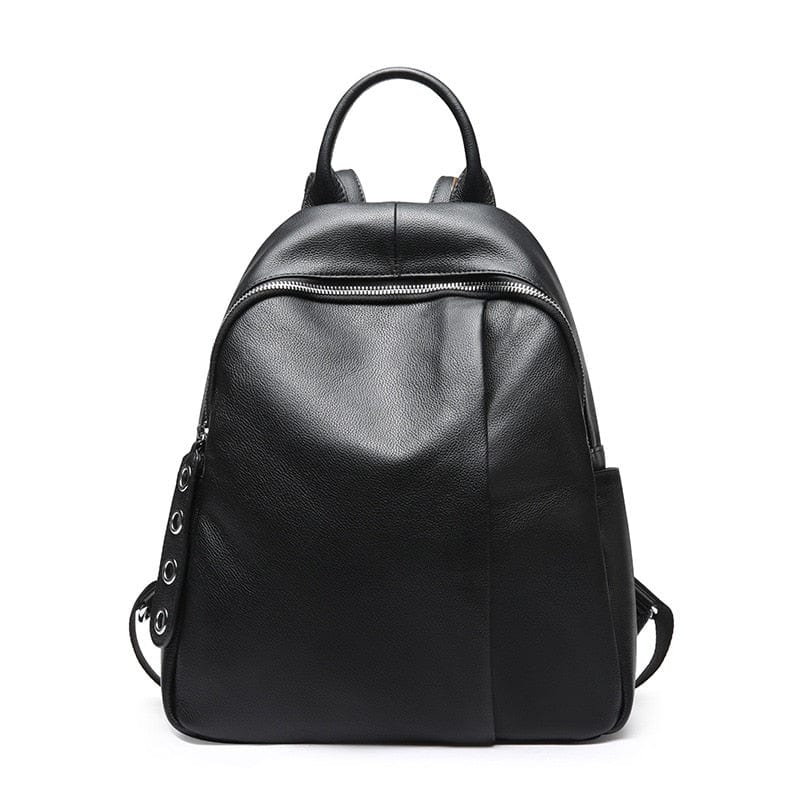 Sac à Dos Cuir Femme Ambre | La Casa du Cuir Noir / Femme / Cuir Sac
