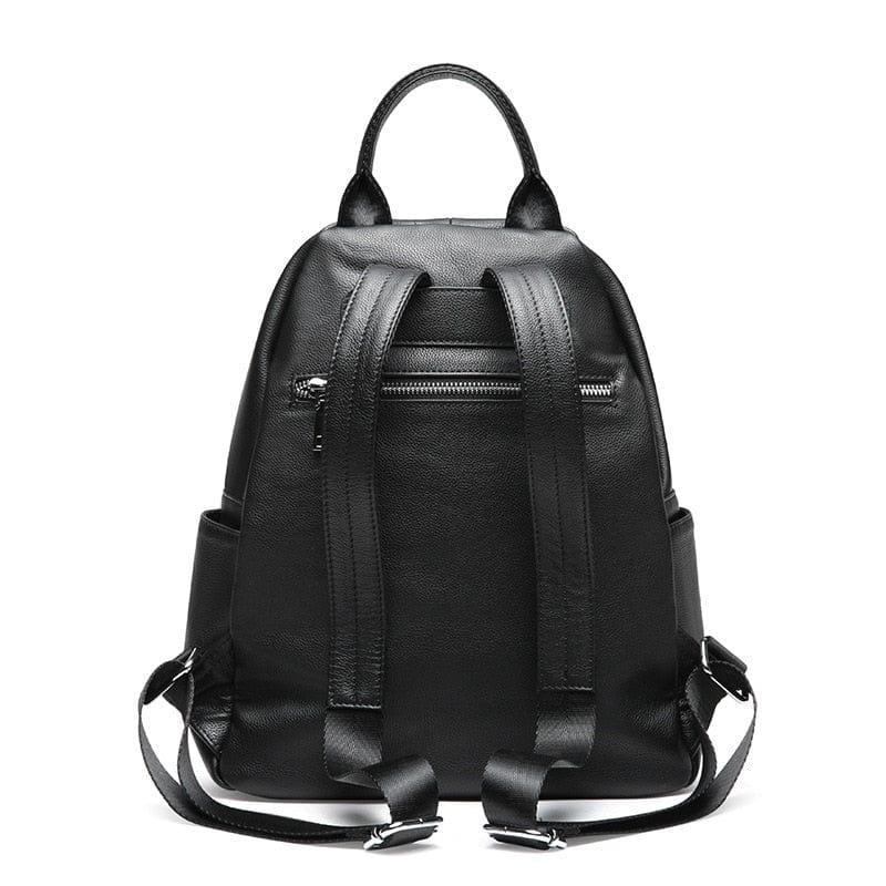 Sac à Dos Cuir Femme Ambre | La Casa du Cuir Noir / Femme / Cuir Sac
