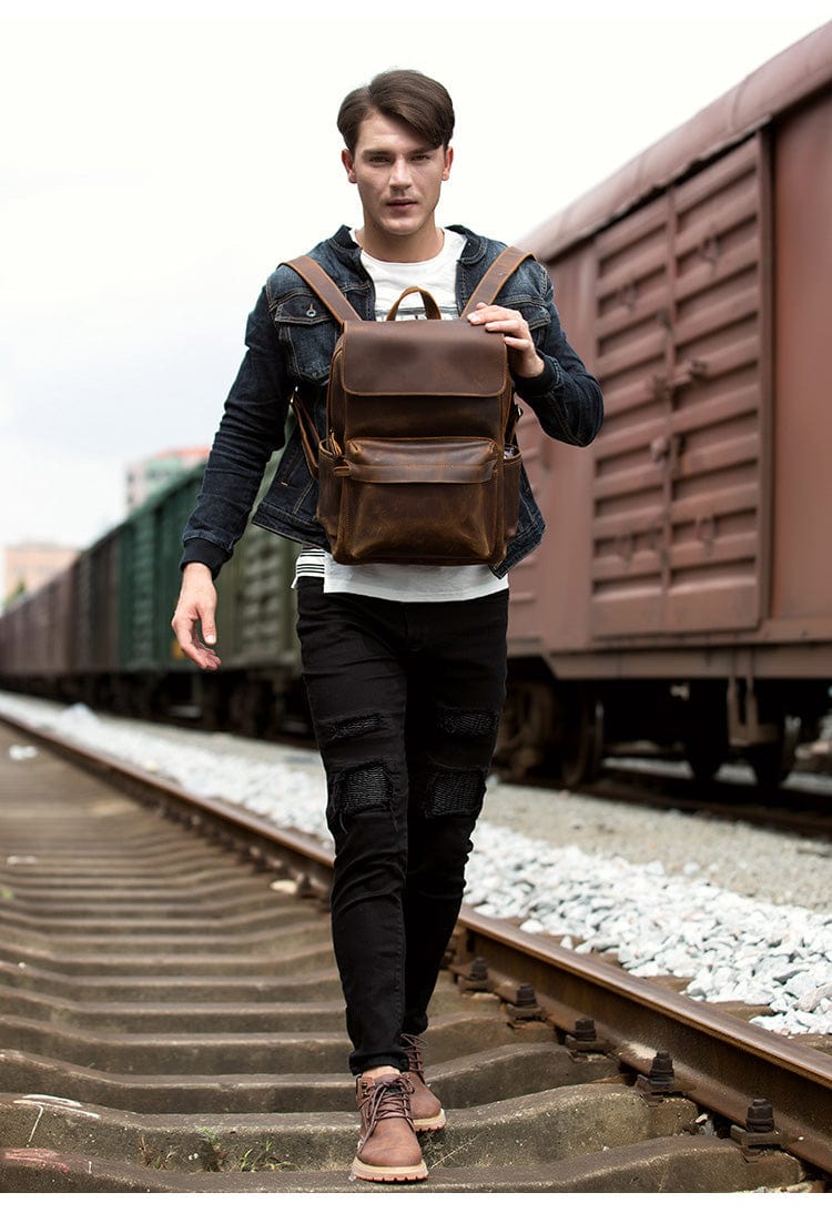 Sac à Dos Cuir Homme Lucas | La Casa du Cuir Sac