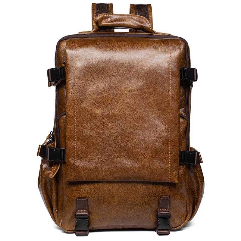 Sac à Dos Cuir Homme Gabriel | La Casa du Cuir Café / Cuir / Homme Sac