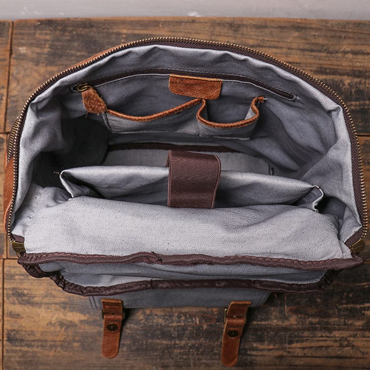 Sac à Dos Cuir Homme Raphael | La Casa du Cuir Marron / Cuir / Homme sac à dos ordinateur