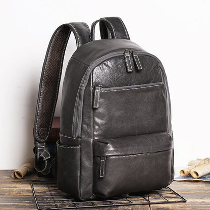 Sac à Dos Cuir Homme Noah | La Casa du Cuir Noir / Cuir / Homme Sac