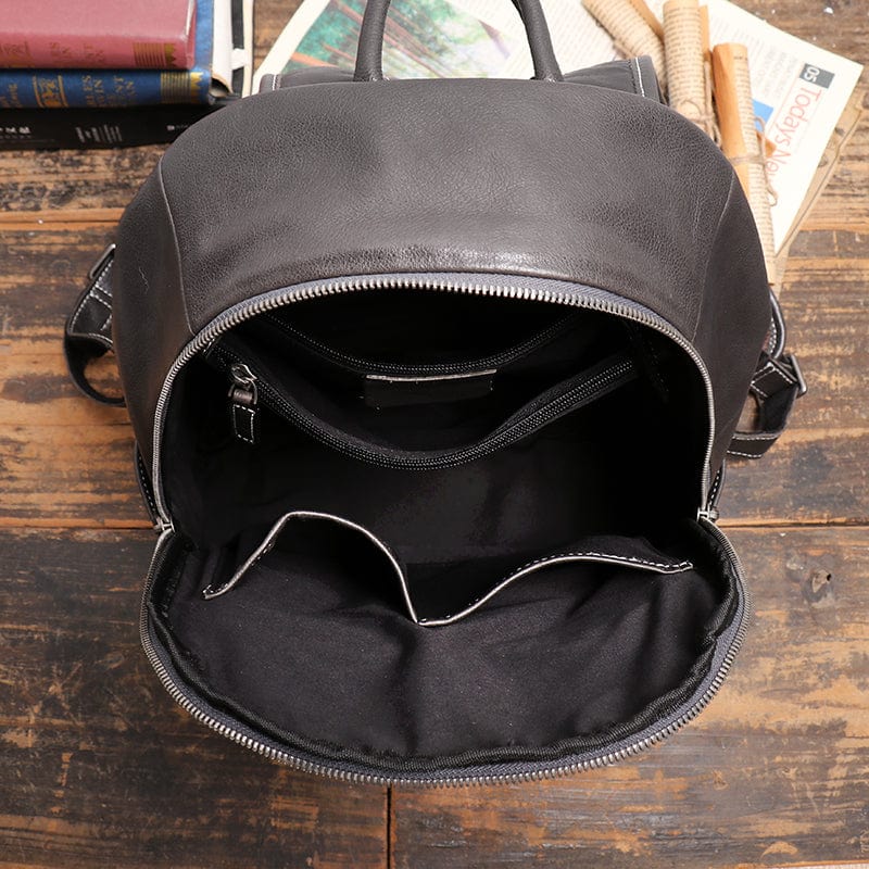 Sac à Dos Cuir Homme Noah | La Casa du Cuir Noir / Cuir / Homme Sac