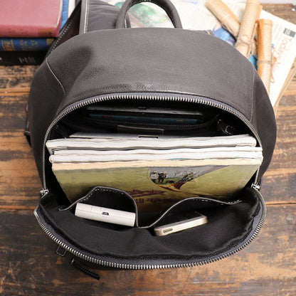 Sac à Dos Cuir Homme Noah | La Casa du Cuir Noir / Cuir / Homme Sac