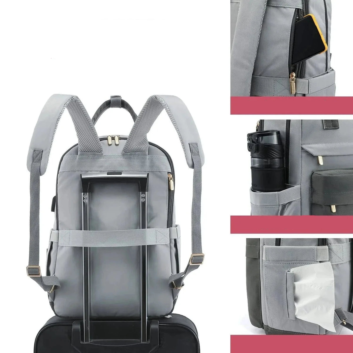 Sac à Dos Ordinateur Femme Brigitte | La Casa du Cuir