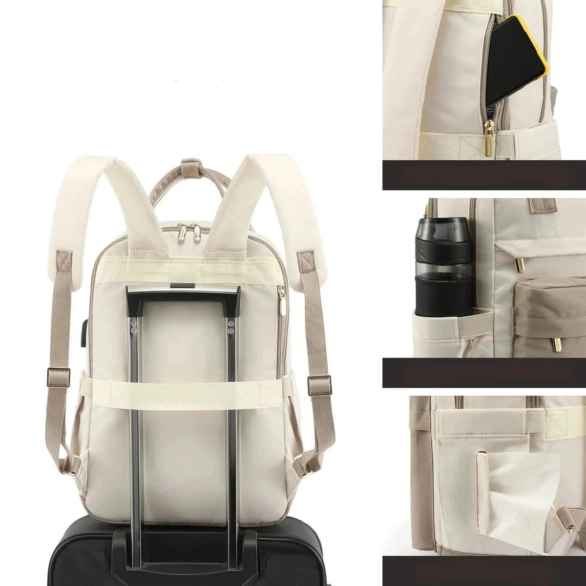 Sac à Dos Ordinateur Femme Brigitte | La Casa du Cuir