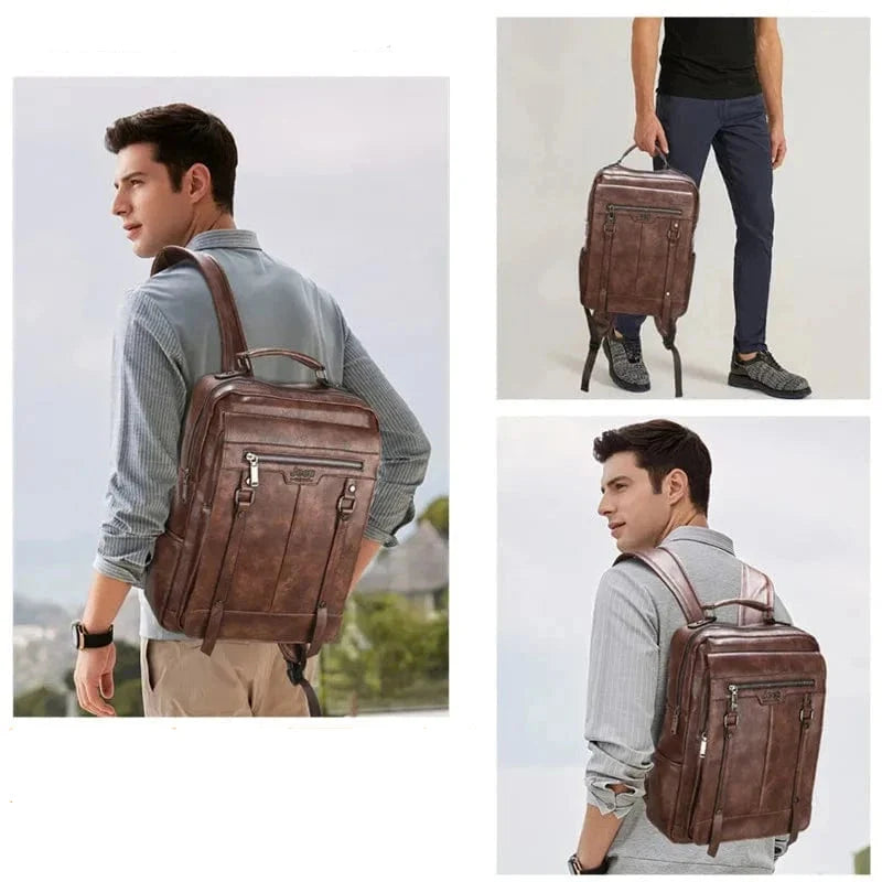 Sac a Dos Ordinateur Portable Sacha | La Casa du Cuir sac à dos ordinateur