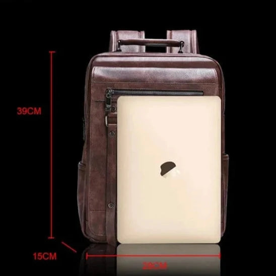 Sac a Dos Ordinateur Portable Sacha | La Casa du Cuir sac à dos ordinateur