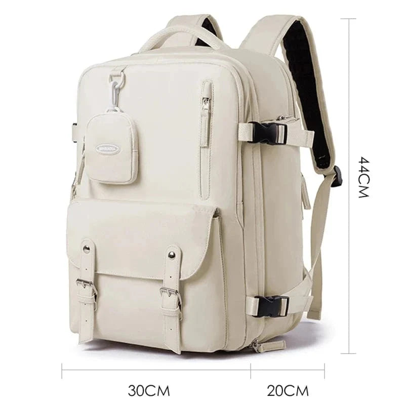 Sac a Dos pour Voyager en Avion | La Casa du Cuir Blanc / 30x44x20cm
