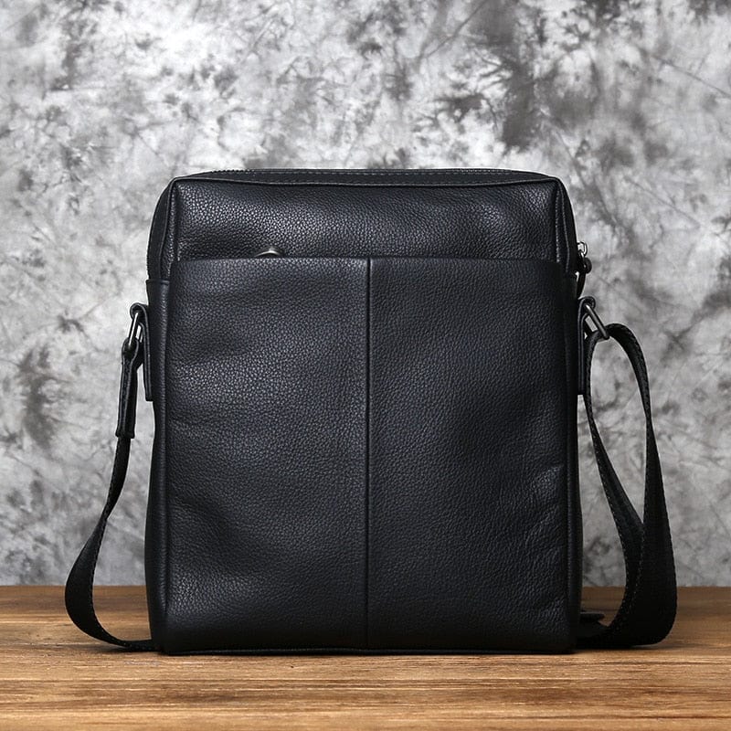 Sac à Main Homme Cuir Ayden | La Casa du Cuir Noir Classic / Cuir / Homme sac à main