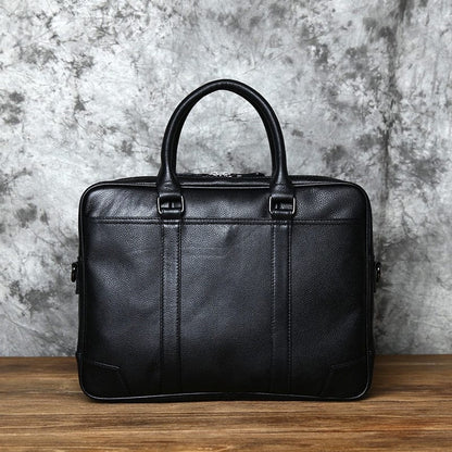 Sac à Main Homme Luxe en Cuir Noir | Axel sac à main