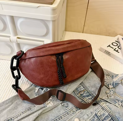 Sac Banane Cuir Femme Célia  | La Casa du Cuir Café / Cuir (PU) / Femme Sacs banane