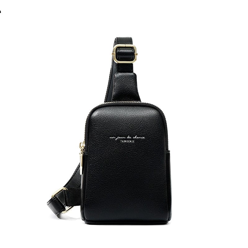 Sac Banane Cuir Femme Juliana | La Casa du Cuir Noir / Cuir PU / Style urbain Sacs banane