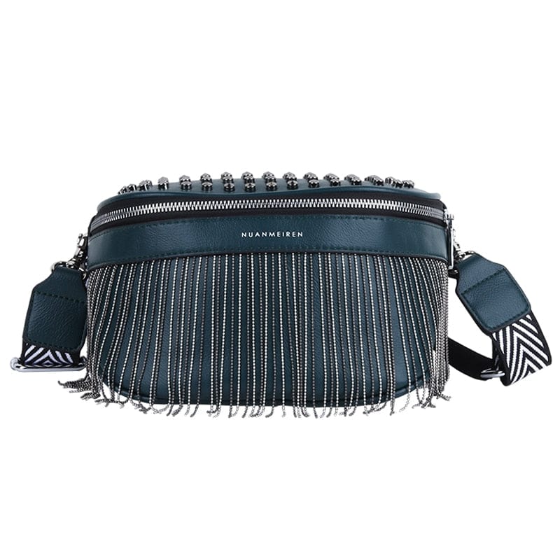Sac Banane Cuir Femme Lila | La Casa du Cuir Vert / Cuir (PU) / Femme Sacs banane