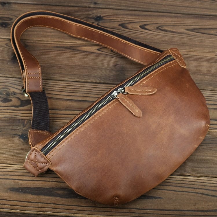 Sac Banane Cuir Homme Gaspard | La Casa du Cuir Sacs banane