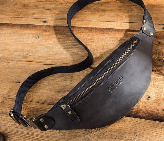 Sac Banane Cuir Homme Lyam | La Casa du Cuir Sacs banane