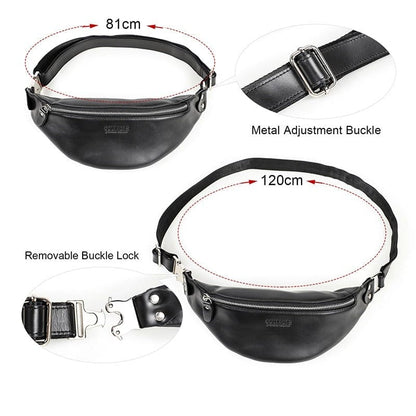 Sac Banane Cuir Homme Clément | La Casa du Cuir Sacs banane