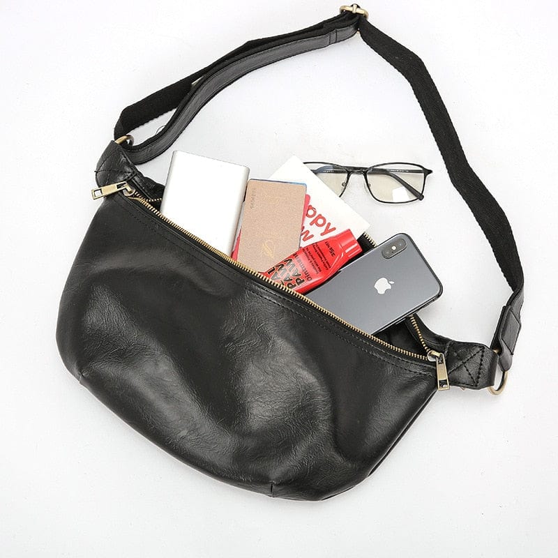 Sac Banane Cuir Homme Samuel | La Casa du Cuir Sacs banane