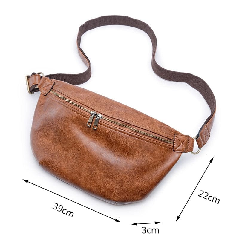 Sac Banane Cuir Homme Samuel | La Casa du Cuir Sacs banane