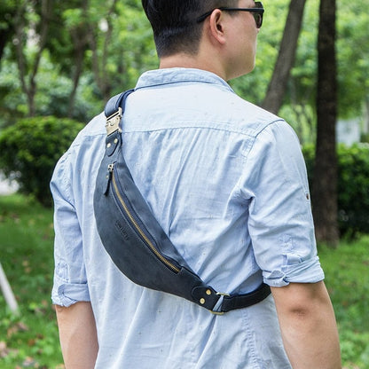 Sac Banane Cuir Homme Lyam | La Casa du Cuir Sacs banane