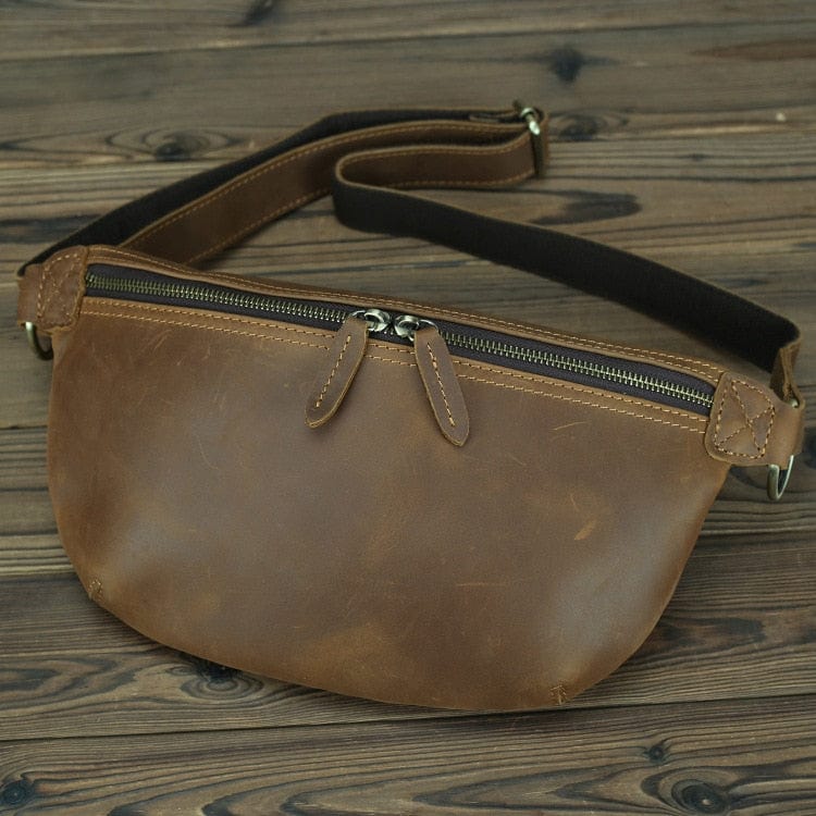 Sac Banane Cuir Homme Gaspard | La Casa du Cuir Sacs banane