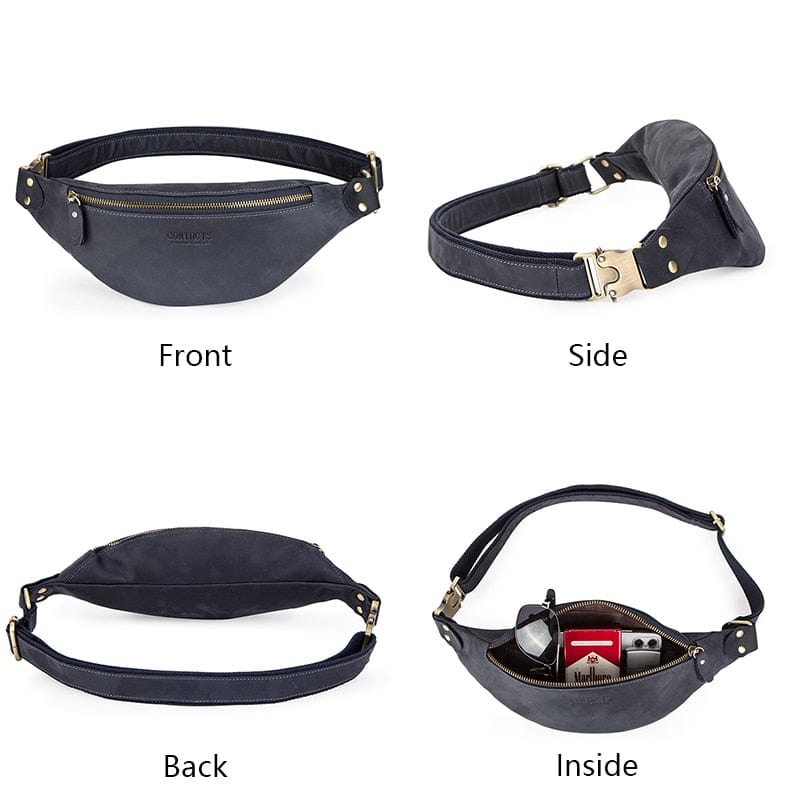Sac Banane Cuir Homme Lyam | La Casa du Cuir Sacs banane