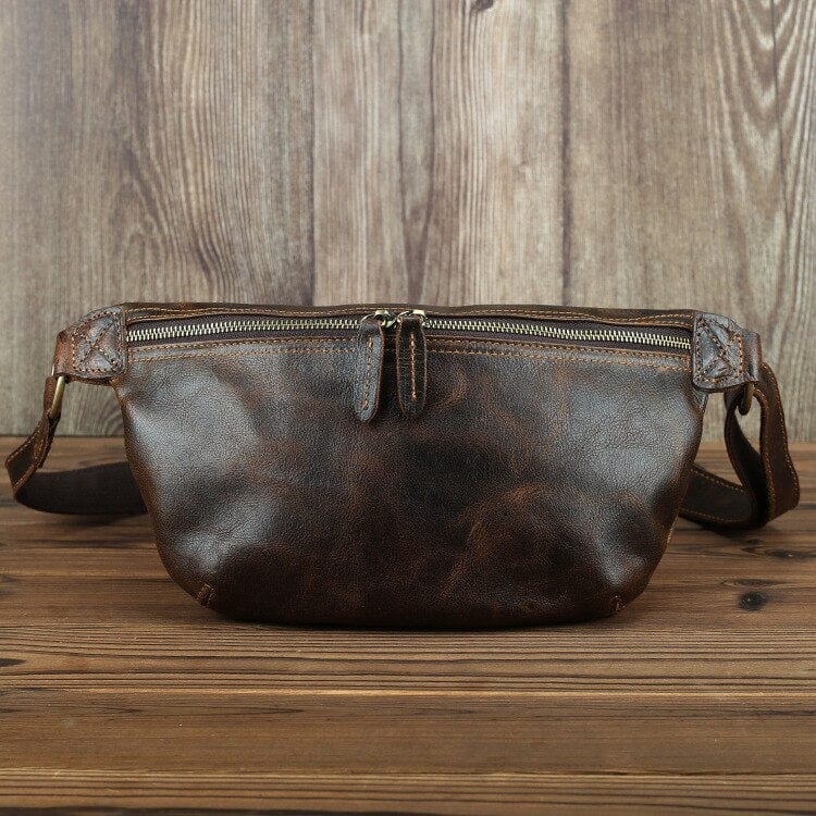 Sac Banane Cuir Homme Gaspard | La Casa du Cuir Sacs banane