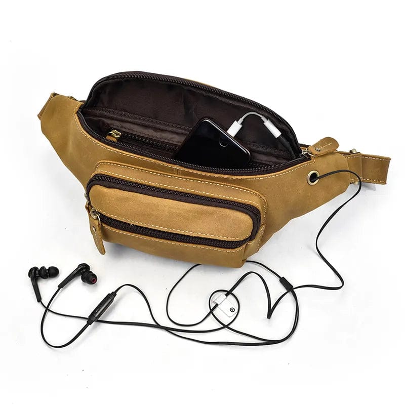 Sac Banane Cuir Homme Aristide | La Casa du Cuir Sacs banane