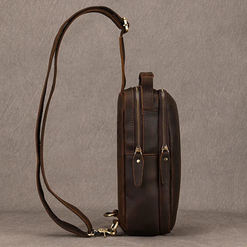 Sac Banane Cuir Homme Esteban | La Casa du Cuir Sacs banane
