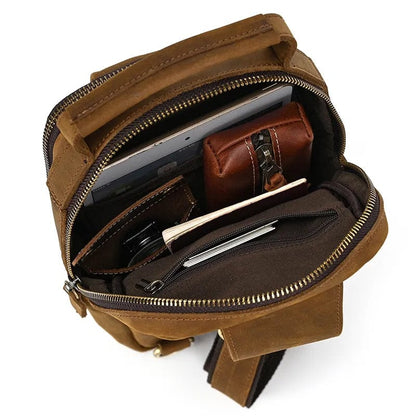 Sac Banane Cuir Homme Esteban | La Casa du Cuir Sacs banane