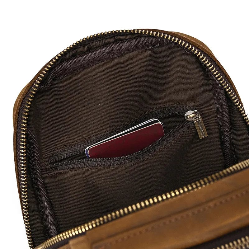 Sac Banane Cuir Homme Esteban | La Casa du Cuir Sacs banane