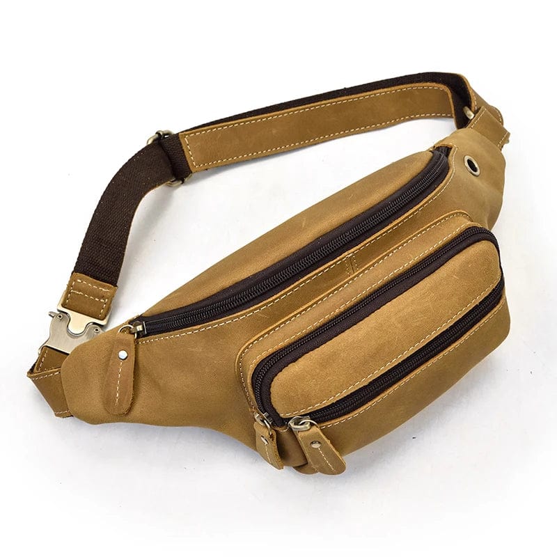 Sac Banane Cuir Homme Aristide | La Casa du Cuir Sacs banane