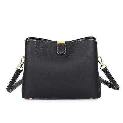 Sac Bandoulière Cuir Femme Charlie | La Casa du Cuir Noir / Cuir / Femme sac à main
