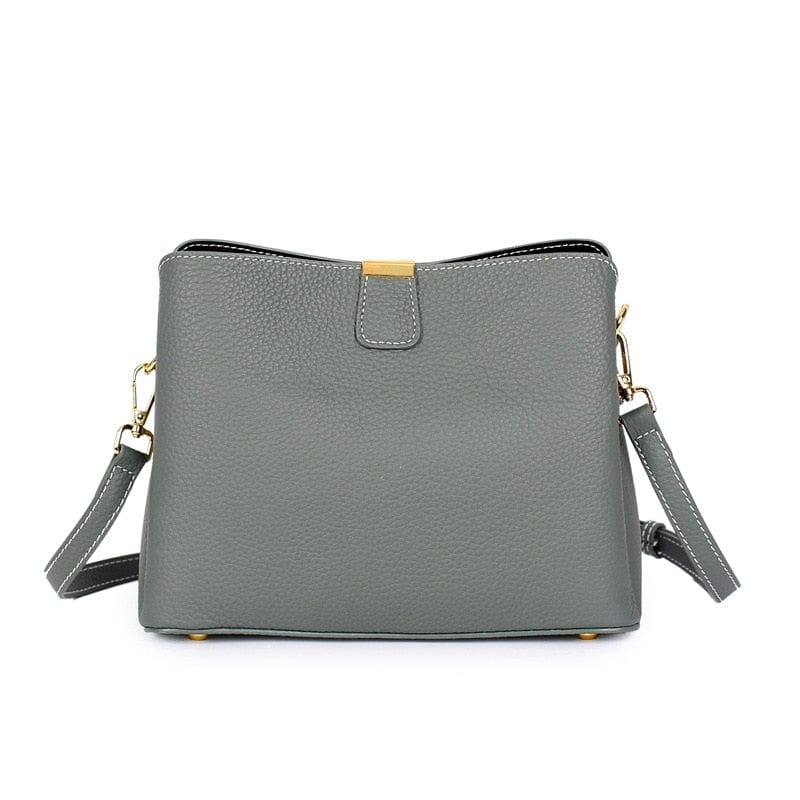 Sac Bandoulière Cuir Femme Charlie | La Casa du Cuir Vert clair / Cuir / Femme sac à main