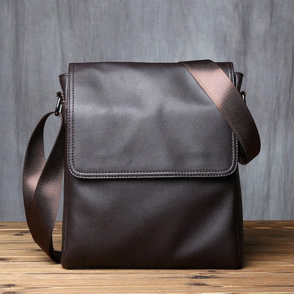 Sac Bandoulière Homme Cuir Élégant | Classique et Pratique Café / Cuir / Homme Sac bandoulière