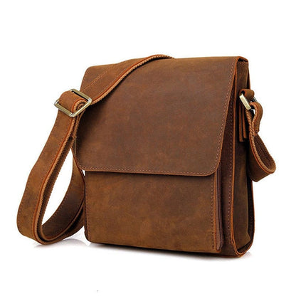 Sac Bandoulière Homme Cuir Classique | Style Vintage Élégant Sac bandoulière