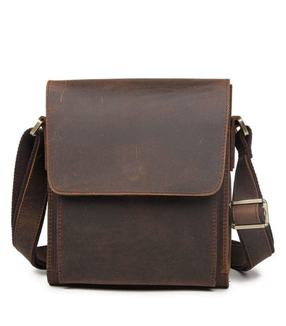 Sac Bandoulière Homme Cuir Classique | Style Vintage Élégant Sac bandoulière