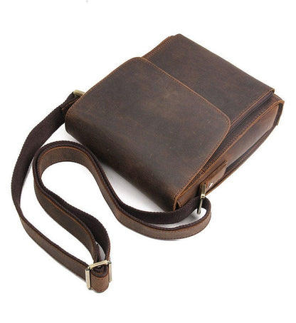 Sac Bandoulière Homme Cuir Classique | Style Vintage Élégant Sac bandoulière