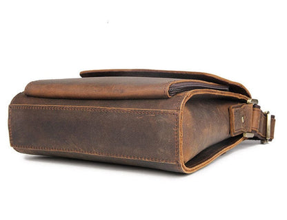 Sac Bandoulière Homme Cuir Classique | Style Vintage Élégant Sac bandoulière