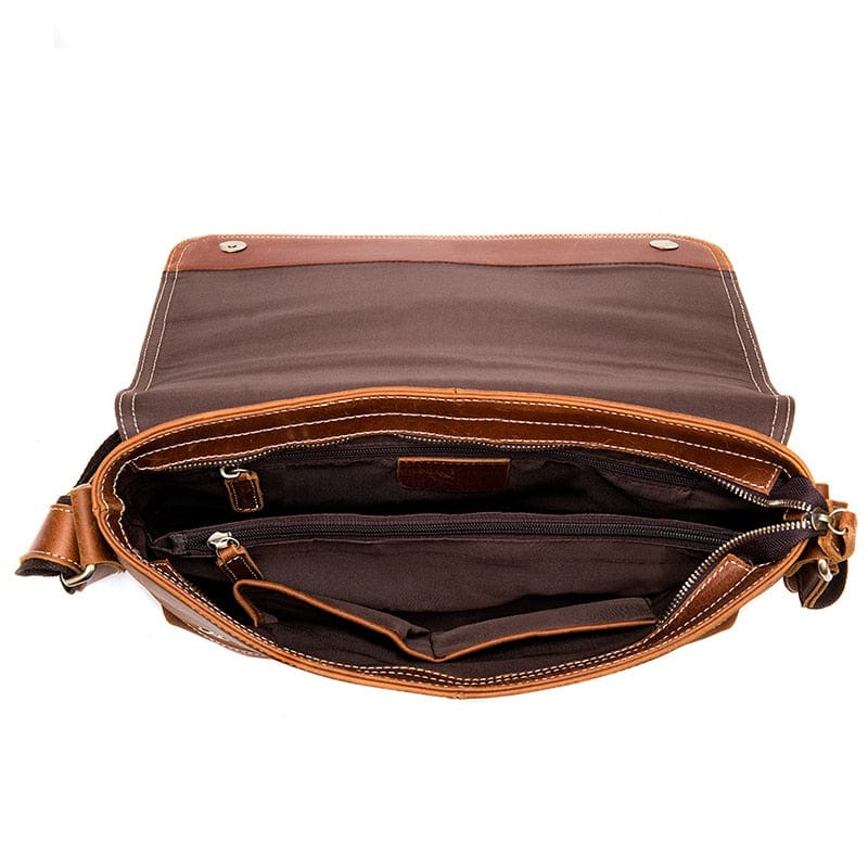 Sac Bandoulière Homme Cuir Nathan | La Casa du Cuir Sac bandoulière