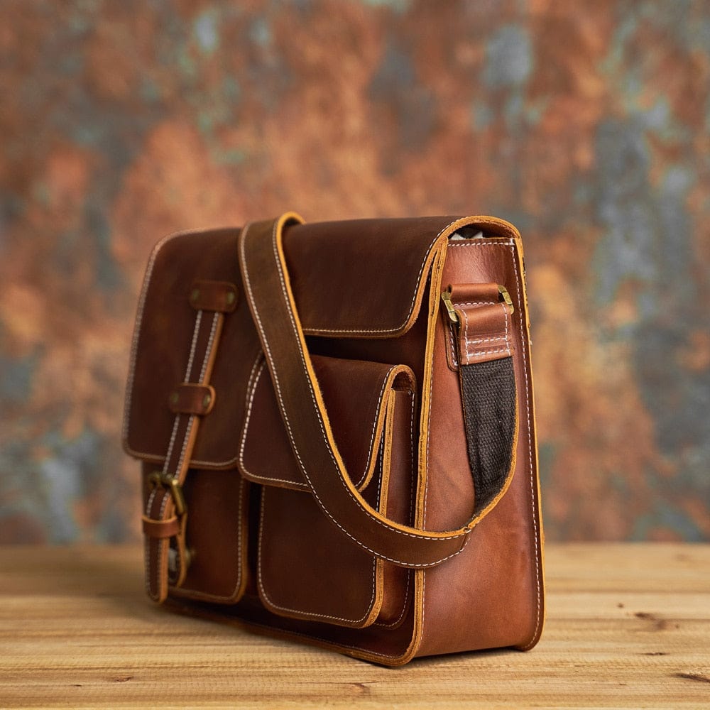 Sac Bandoulière Homme Cuir Ethan | La Casa du Cuir Sac bandoulière